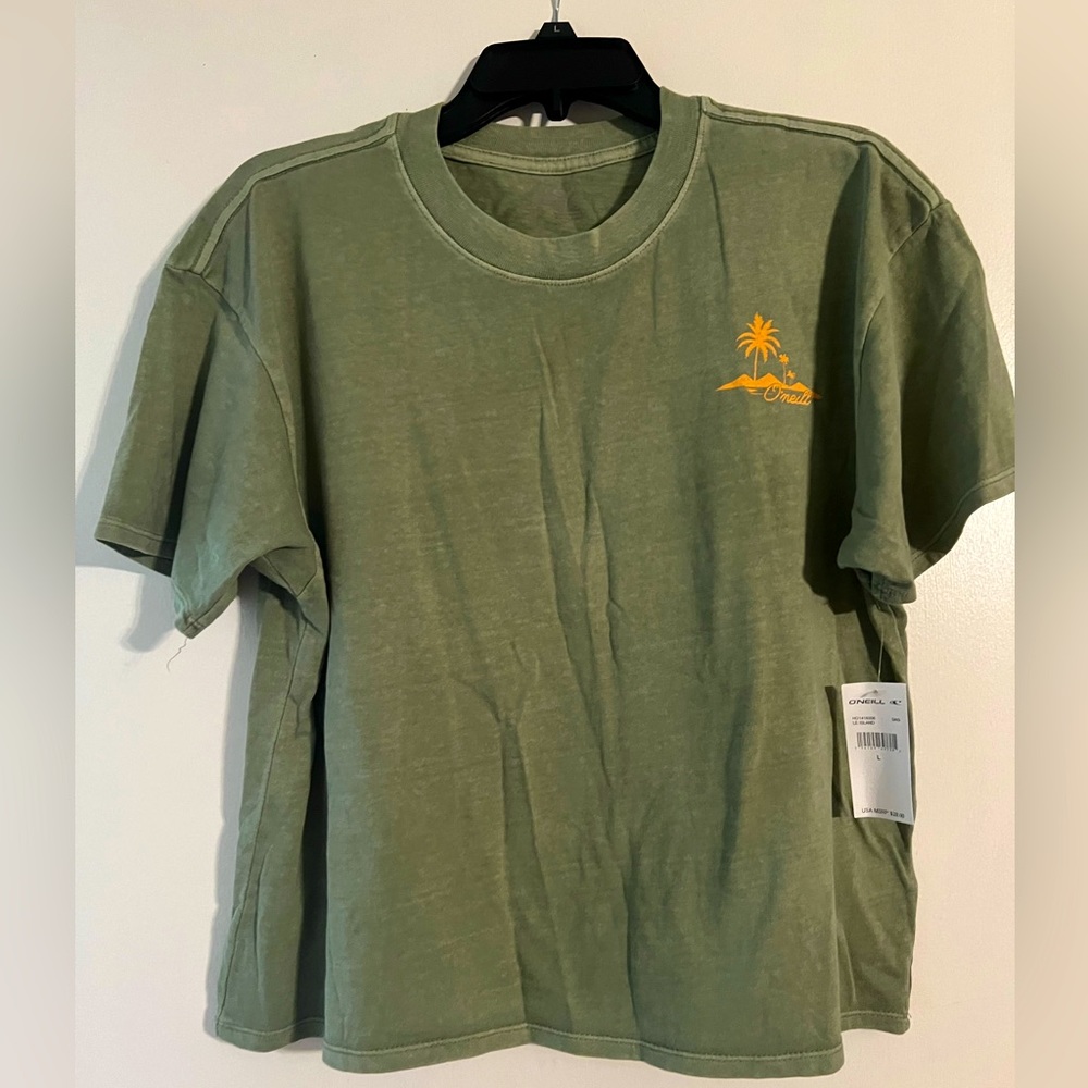 O’Neill crop style t-shirt size Large